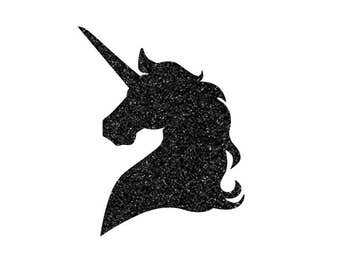 Glitter Unicorn Iron On Decal: DIY T-Shirt Transfer