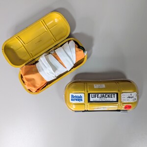 Vintage British Airways Life Jacket Case, Beaufort 1970s - Etsy