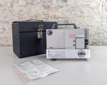 Vintage Eumig Mark 501 Projector – With Original Case, Made In Austria – Untested