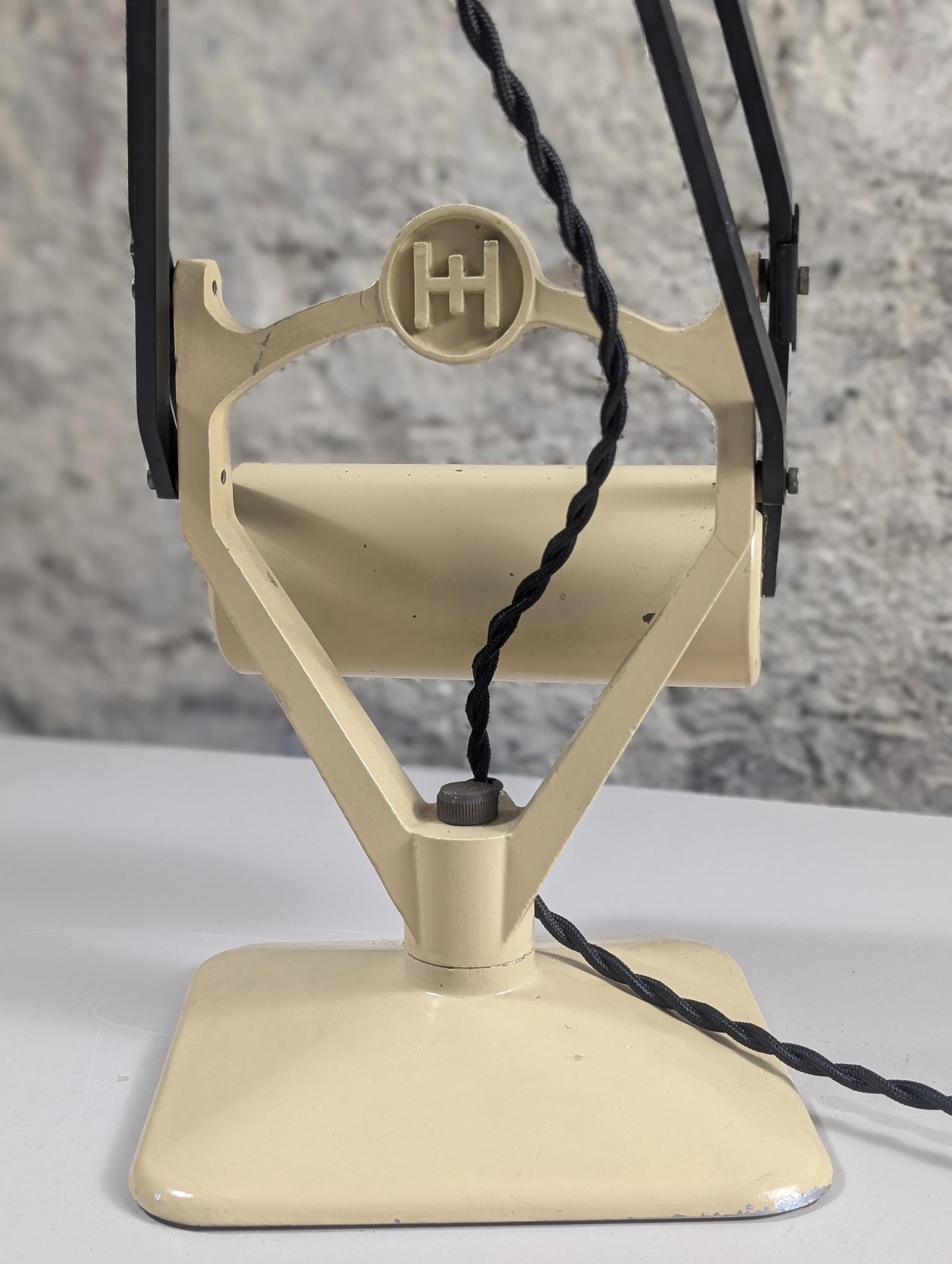 Rare Vintage Hadrill & Horstmann Pluslite Desk Lamp – 1950s
