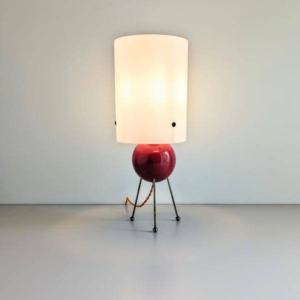 Mid Century Space Age Table Lamp