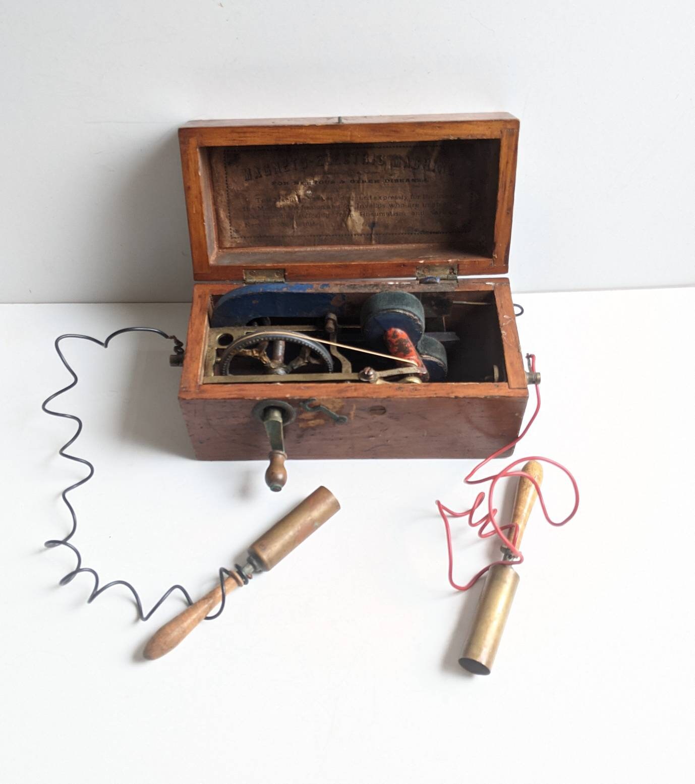 Victorian Antique Small Medical Electric Therapy Machine Etsy