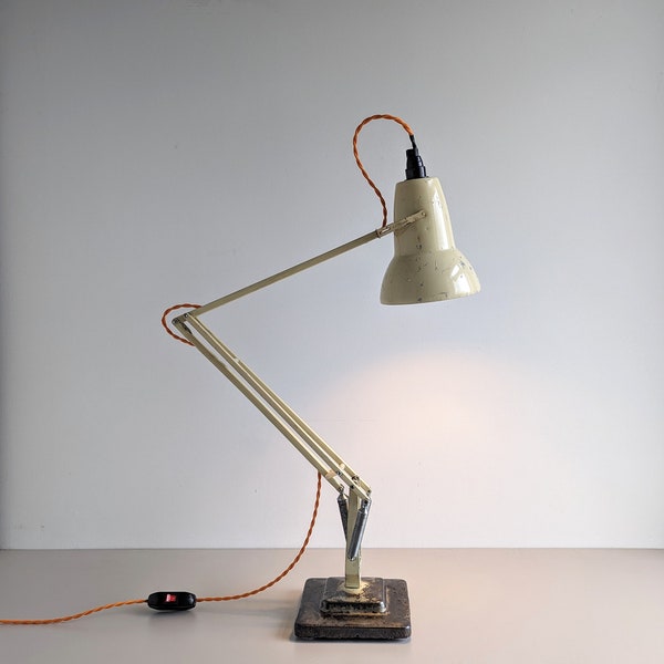 Classic Original Vintage Herbert Terry Anglepoise Table Lamp Light Made in England