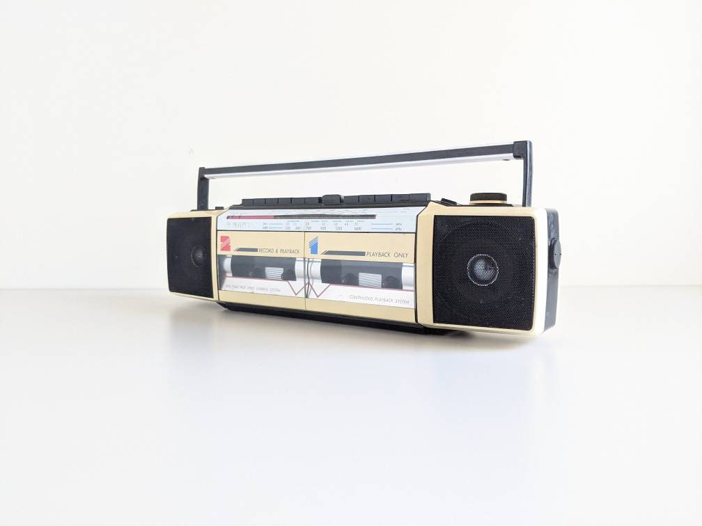Oldsound - radio-cassette-enregistreur rétro INOVALLEY Pas Cher