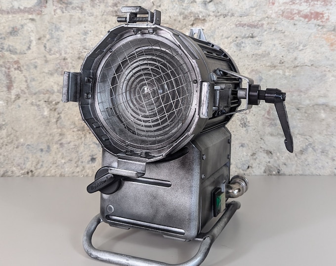 Upcycled Theatre Spot Light, Table Floor Lamp