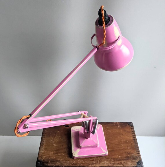 Pink anglepoise desk lamp Clearance