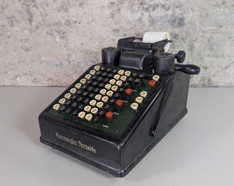 Old Vintage Burroughs Ten Key Calculator - Etsy