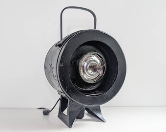 Vintage German Steam Locomotive Lamp Upcycled To Floor / Table Light