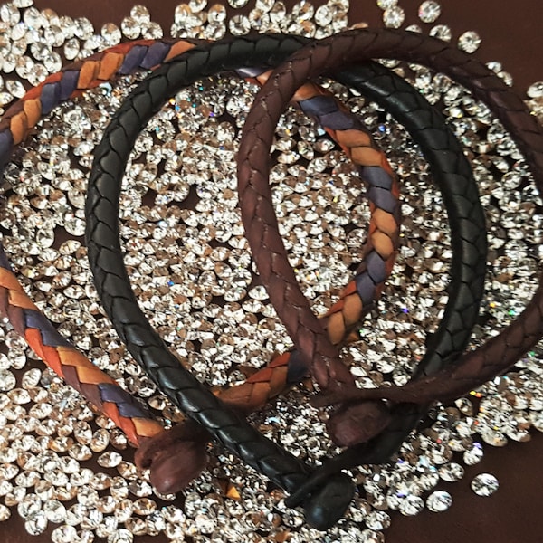 Snake Bracelet, Handcrafted, Leather, Armlet, Anklet, Choker, Necklace, Surfer Style!