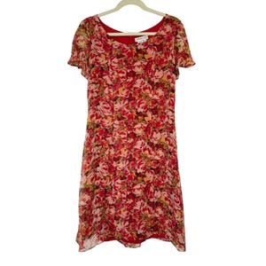 Chiffon Shift Dress - Etsy