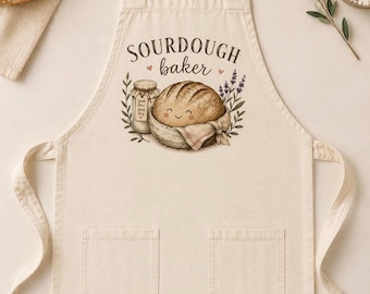 Sourdough Baker Apron | Funny Sourdough Apron | Bread Baker Gift | Sourdough Lover Gift | Baking Apron | Bread Making Apron | Baker Gift