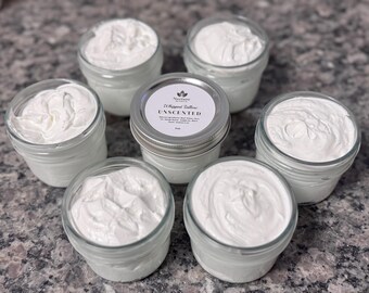 Whipped Tallow Balm | Beef Tallow Face & Body Moisturizer | Deep Hydration for Dry Skin | Natural Skin Barrier Cream | Eczema Friendly