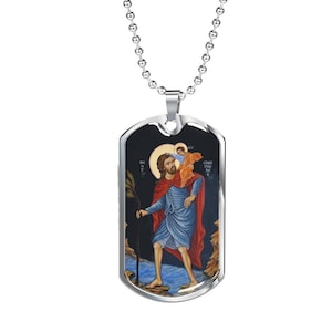 Saint Christopher, Patron of Motorists, Patron of Bachelors, Patron of Drivers, Patron of Gardeners, Patron of Travellers, Personalized Gift