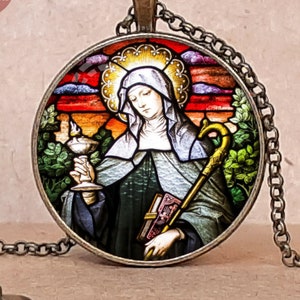 Saint Brigid Ireland, St Brigid Kildare, Patron Babies, Pregnancy Gift, Mom To Be gift, New Mom gift, Patron of Children, Patron of Midwives