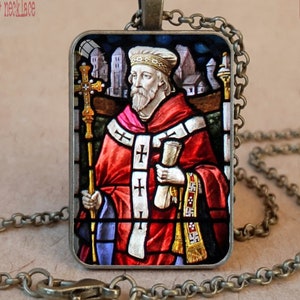 Saint Theodore of Tarsus, St Theodore Archbishop of Canterbury, Baptism Gift, Godparent Gift, Godmother Gift, Pastor Gift, Confirmation Gift