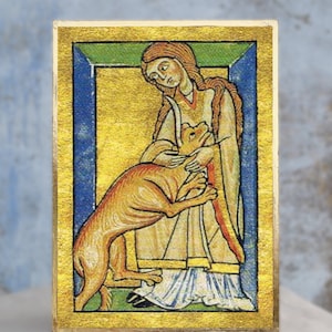 Saint Margaret of Scotland icoon, St Margaret van Wessex, Parel van Schotland, St Margaret Scotland beeld, gepersonaliseerd cadeau, Cadeau voor Margaret