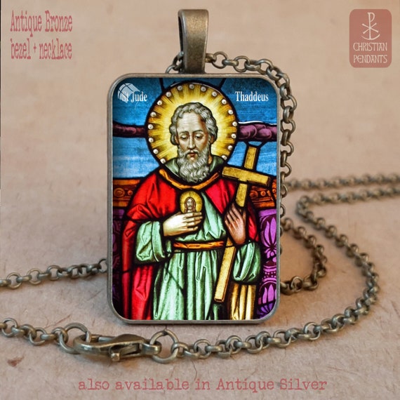 St Jude Medal Patron Saint of Lost Causes Etsy Australia