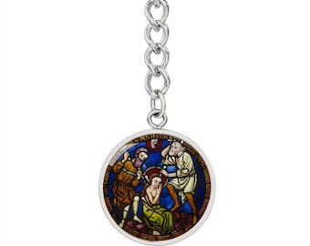 St Anastasia Great Martyr icon keychain