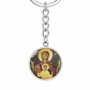 Muttergottes des Zeichens Ikonenschlüssel Anhänger