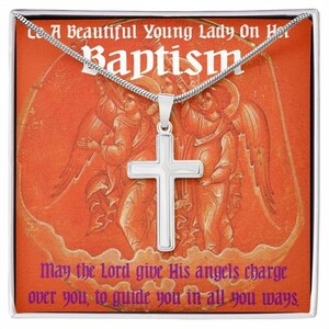 Baptism Gift Girl, Baptism Gift Girl Catholic, Baby Girl Baptism Gift, Baptism Gift for Girl from Godmother, Baptism Gift for Girl Godfather