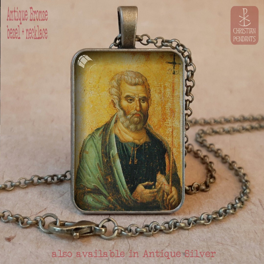 Saint peter necklace Clearance