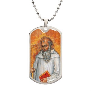 St. Benedikt Medaille Halskettenanhänger