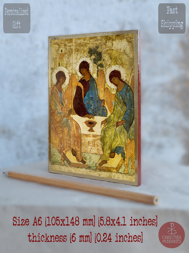 Andrei Rublev Trinity Icon Holy Trinity Orthodox Icon Andrei - Etsy