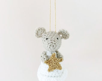 Angel mouse decoration | mouse star gift