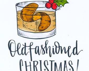 Good Old Fashioned Christmas card