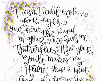 I Wish I Could Explain your Eyes card