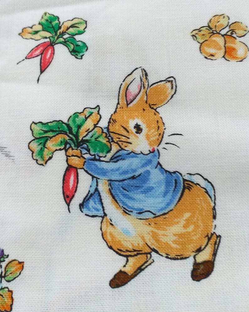 Peter rabbit fabric fabulous beatrix potter fabric by etsy
