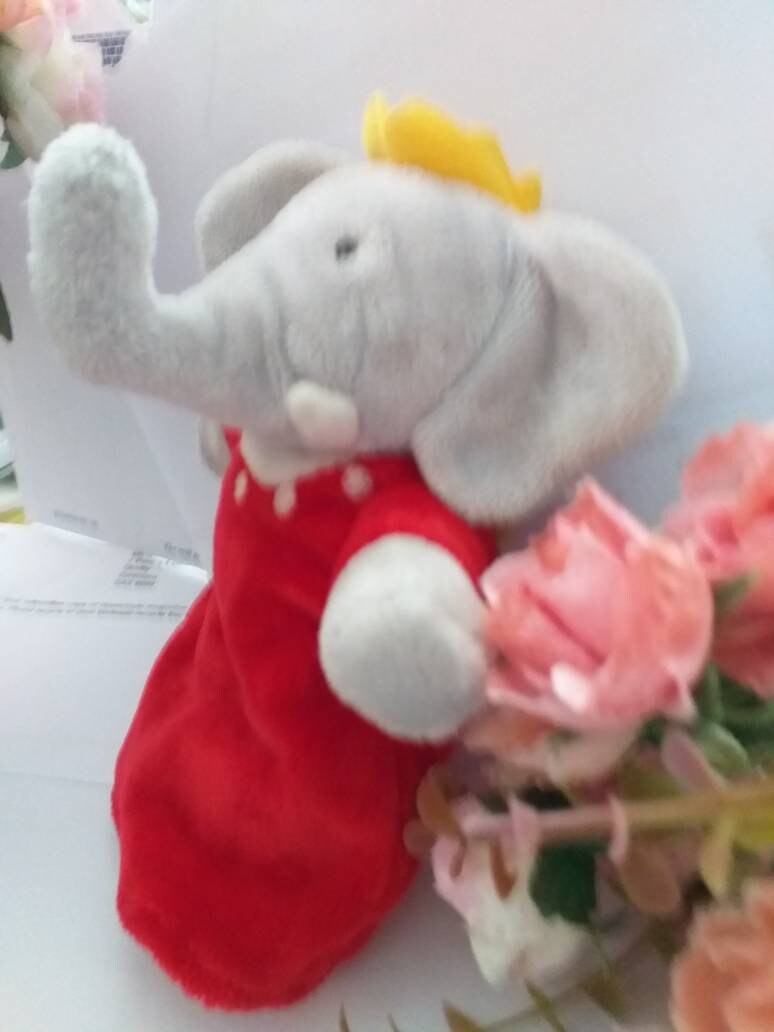 Babar Toys by Gund Soft Toys Vintage Babar Rattle Toy and Etsy