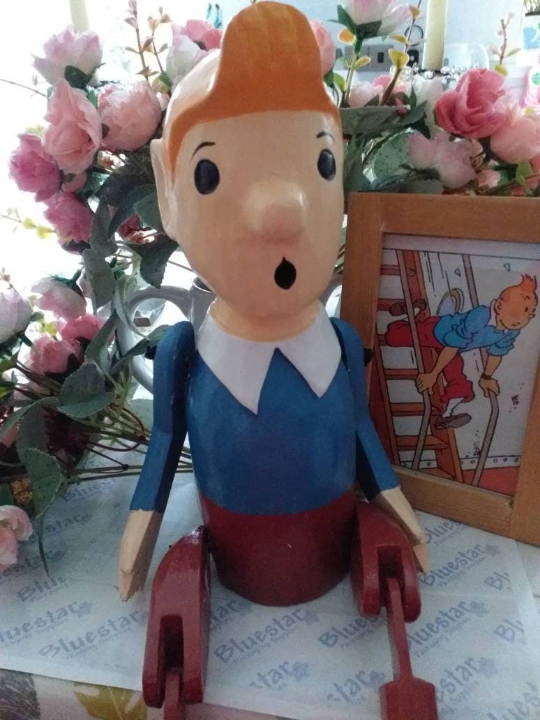 Vintage & Unique! Limited Edition Design Tintin Groom the bellboy diary,  Luxury, Accessories on Carousell
