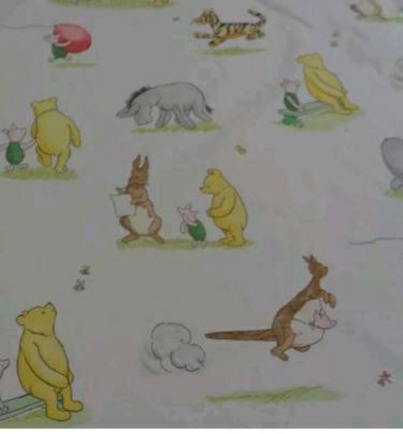 Jane Churchill Winnie the Pooh Nursery Fabric 2011 Nursery Etsy UK