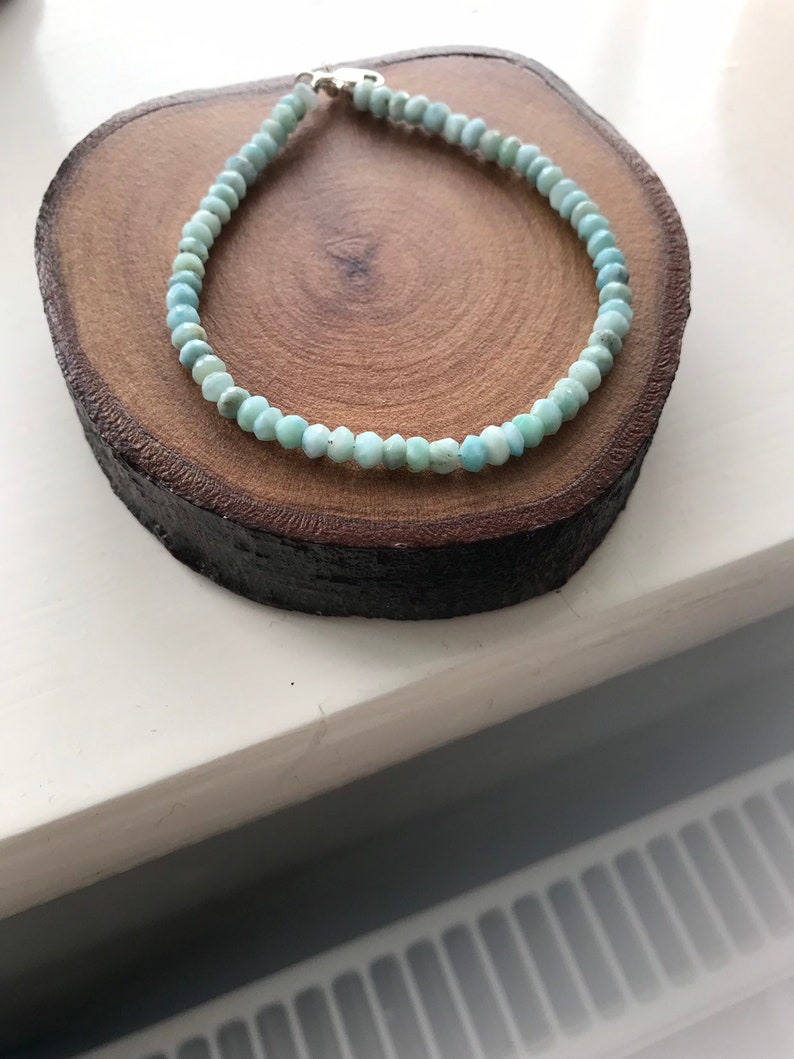 Larimar bracelet