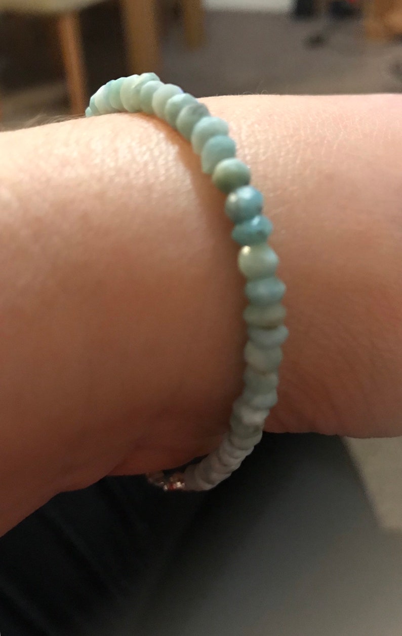 Larimar bracelet