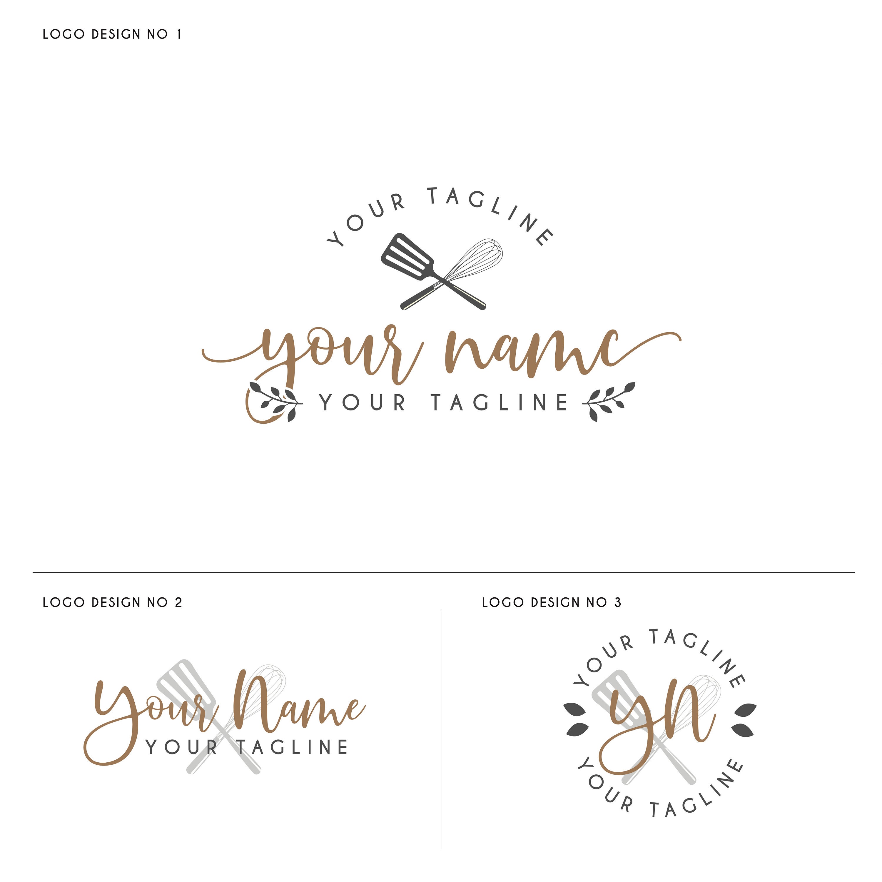 Baking and Cooking Logo Design to be customized with your | Etsy