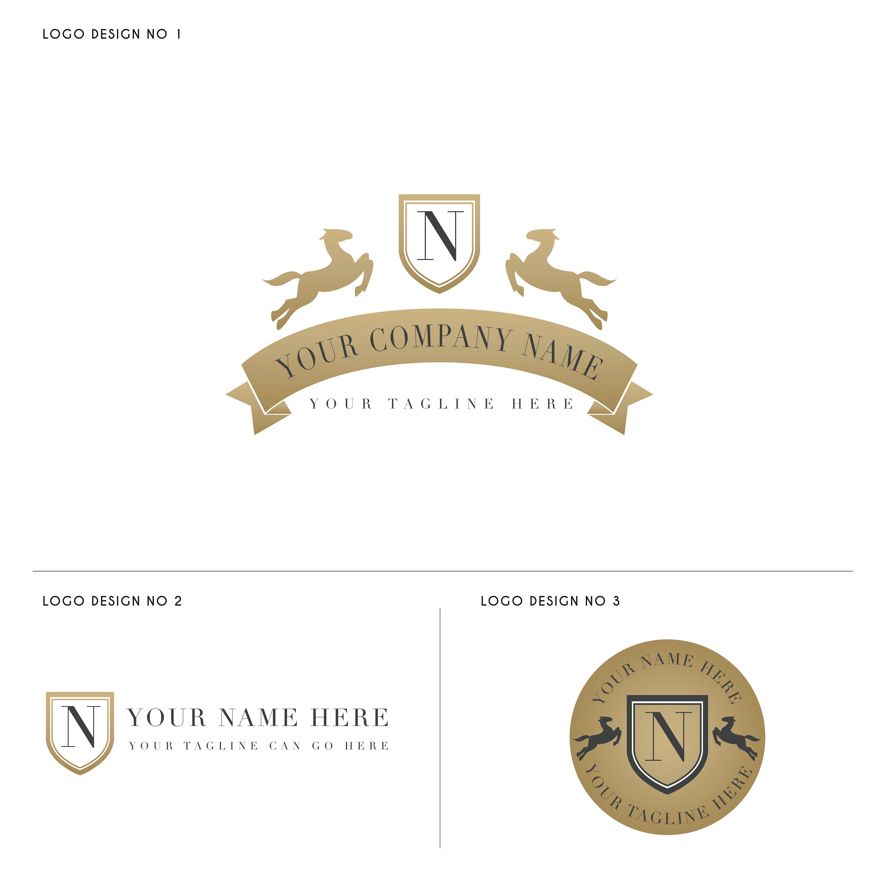 Elegant Horse Equestrian Logo Design To Be Personalized With Etsy Elegant Horse Equestrian Logo Design To Be Personalized With Etsy