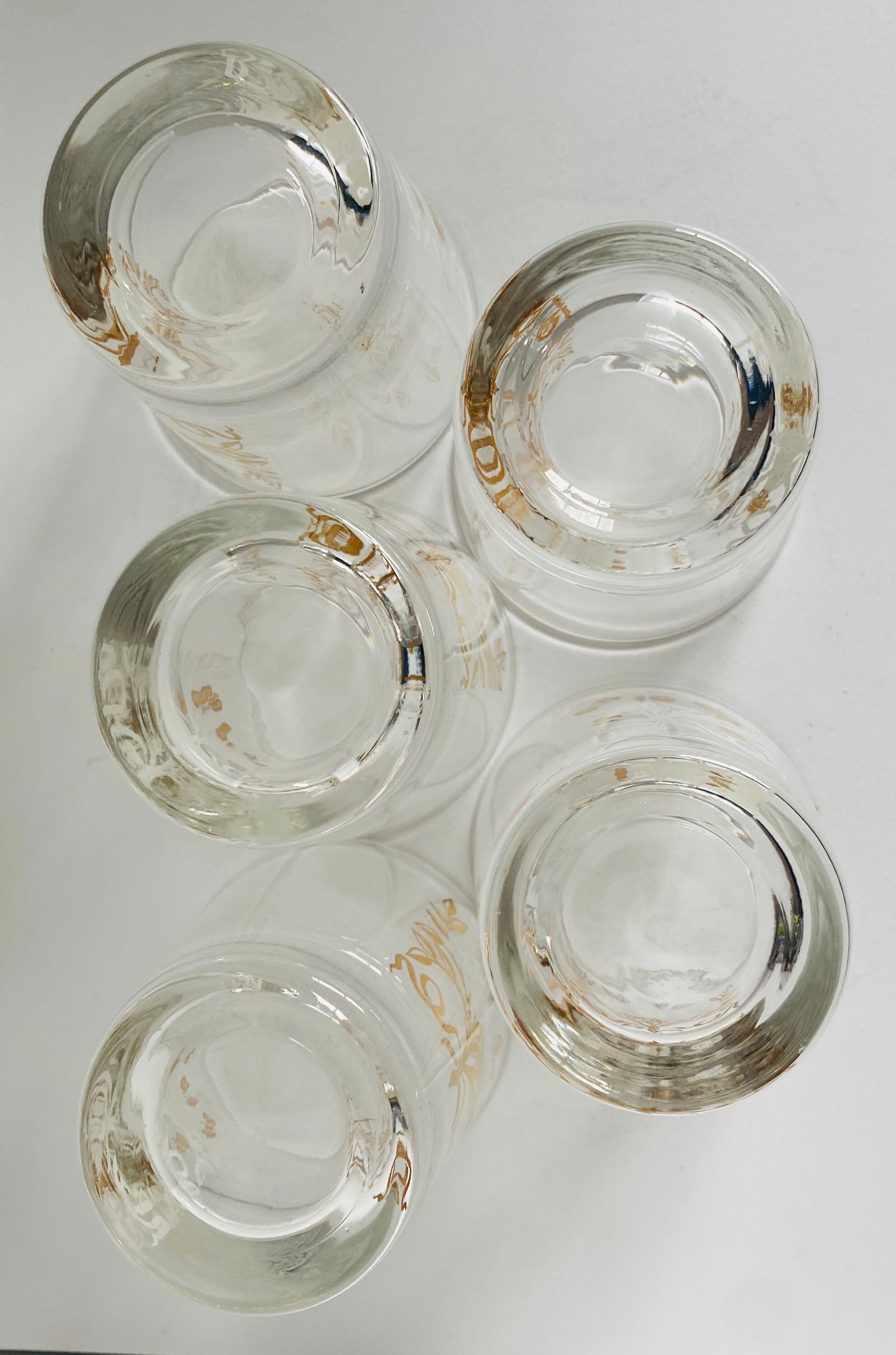 Mid Century Drinking Glassesnull