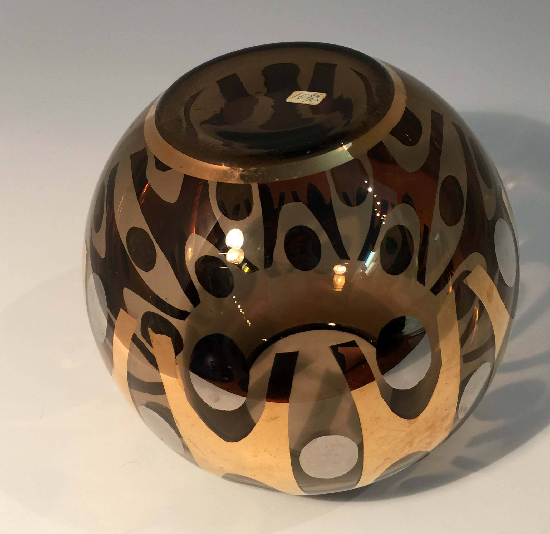 Retro Mod Candle Holder Candle Globe Centerpiece Silver Gold Etsy