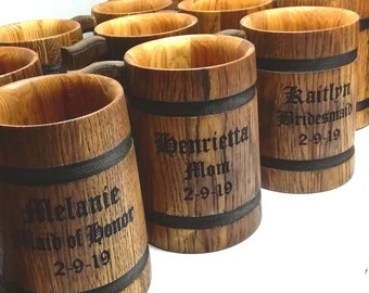 Set of 8 Groomsmen Gift Personalized Groomsmen Gift Ideas Best Man Gift Idea Groomsmen Beer Stein Will you be my Groomsman Proposal Beer Mug