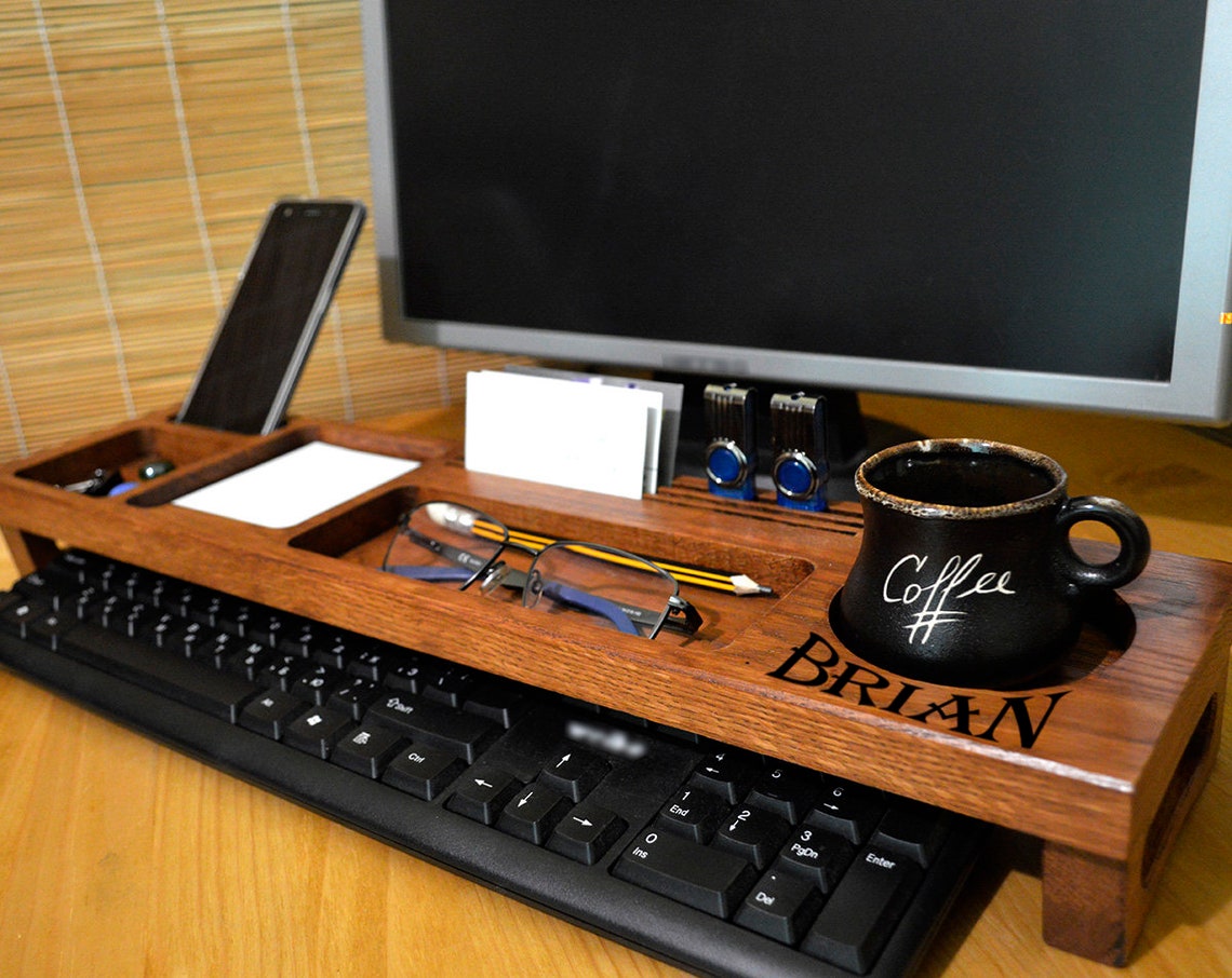 Personalized Desk Organizer Etsy