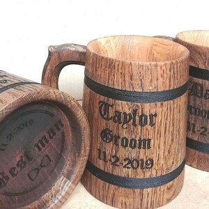 Ideas for Groomsmen Gift - Personalized Mug / Best Man Gift Idea / Groomsmen Glass / Will you be my Groomsman Proposal
