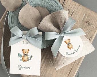 Boho favorisiert Papiertüten, Mandelhalter, italienische Bomboniera, Lesen Sie die detaillierte Beschreibung unten