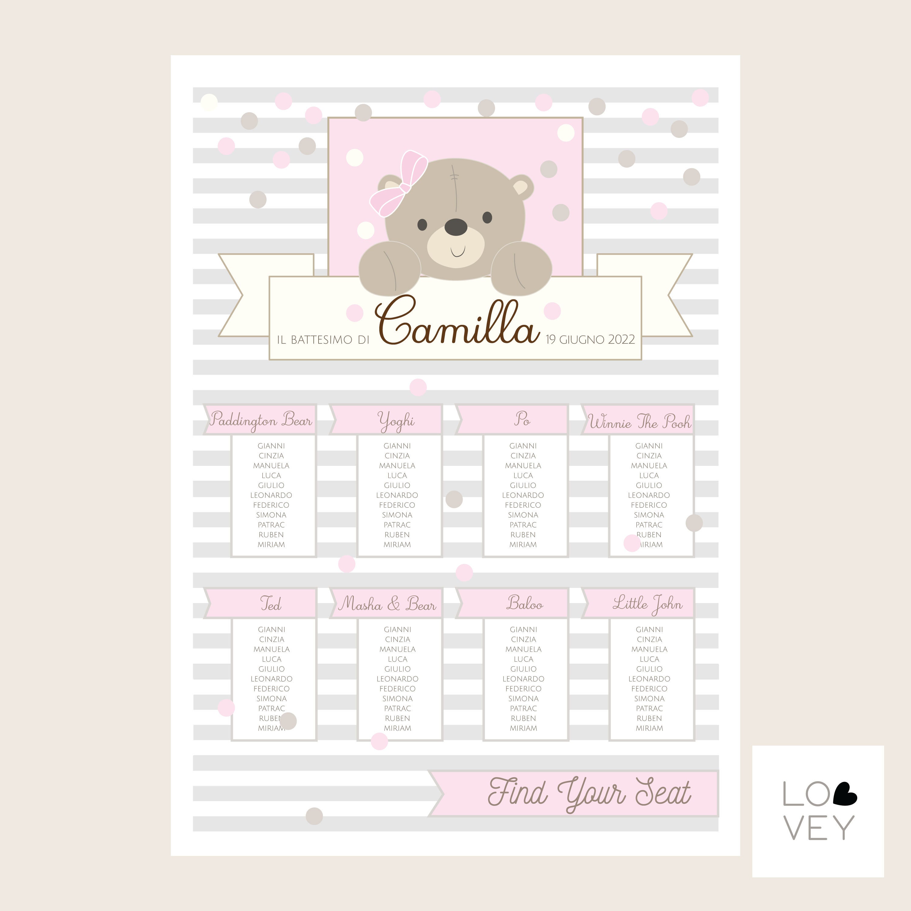 Why Gianni Vincent Jewellers Christmas Card 2022 Poster Seating Chart Girl's Party Decoration Pink And | Etsy New Zealand