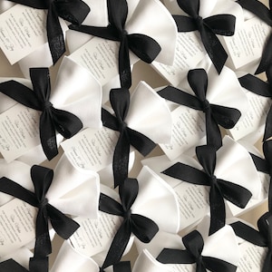 Jordan Almonds Bags, Italian wedding bomboniera, five jordan almonds meaning for a wedding, thank you bags, DIY or COMPLETE, black and white