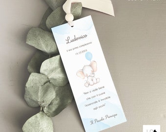 Custom Bookmark, New born favor, Baptism Placeholder, Baptism Guest Gift, Baptism Memory, Minimum order 20 units