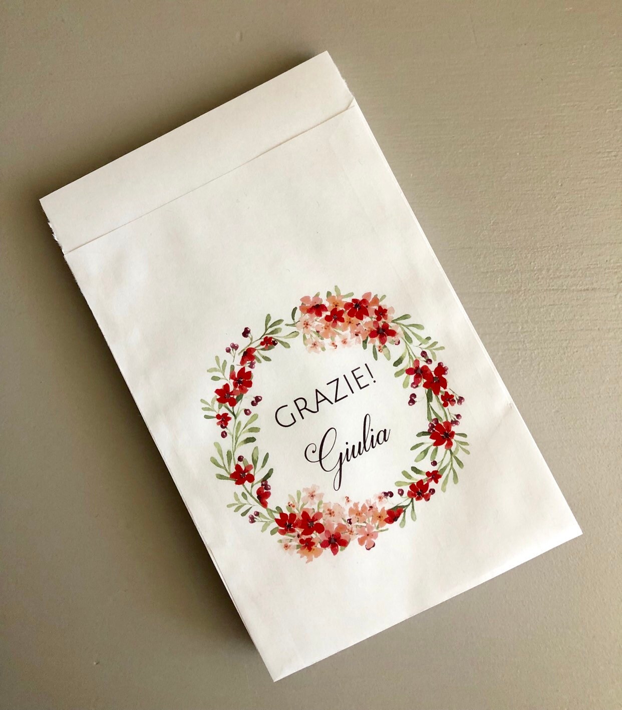 30 Custom Goodie Bags Personalized Party Gift Bags Paper Etsy