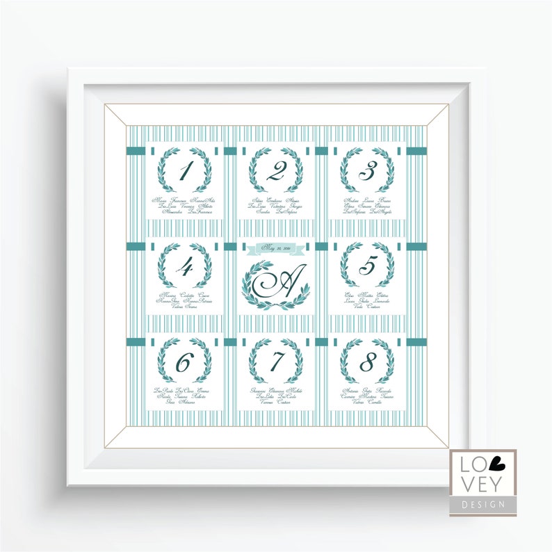 Baptism Seating chart DIY Baptism First Communion Seating Chart Printable Seating Chart Baptism Decoration Boy