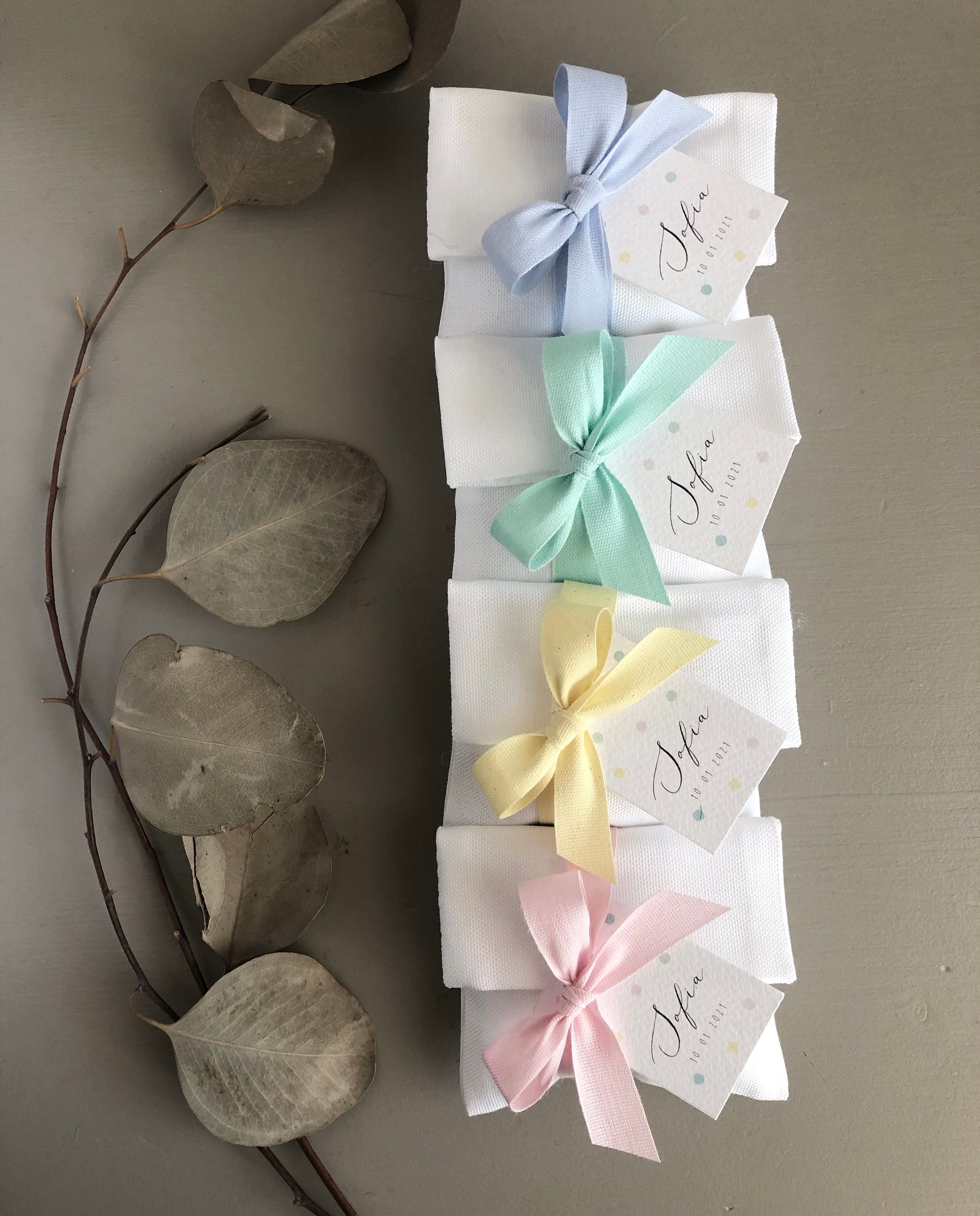 Sugar coated almonds bags, Announcement favours, DIY or READY-MADE, Baby shower guest gift, Pastel colors favor bags, Pastel color sachets